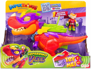 Magicbox SuperThings Superdino V-Rex set 3 ks.